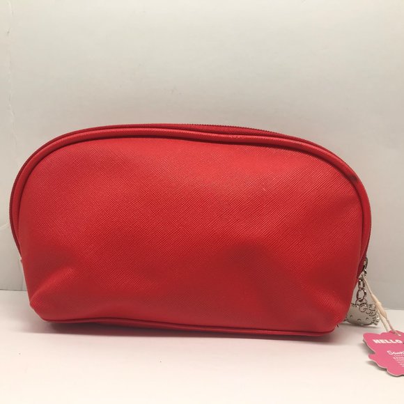 🍀 Hello Kitty 🍀 Cosmetic Makeup Travel Toiletry Bag Case NEW 🍀 - Picture 3 of 6